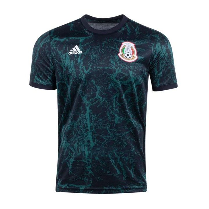 Replica Camiseta Pre Partido Mexico 2021 Verde